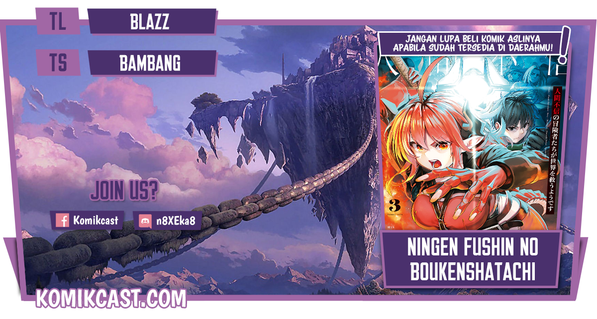 The Adventurers That Don’t Believe (Ningen Fushin) Chapter 19.5 Bahasa Indonesia